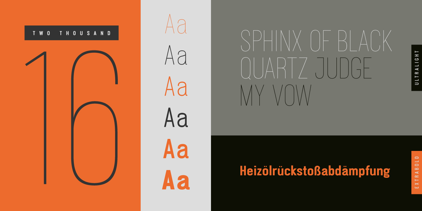 Example font Ostrich Proper #6